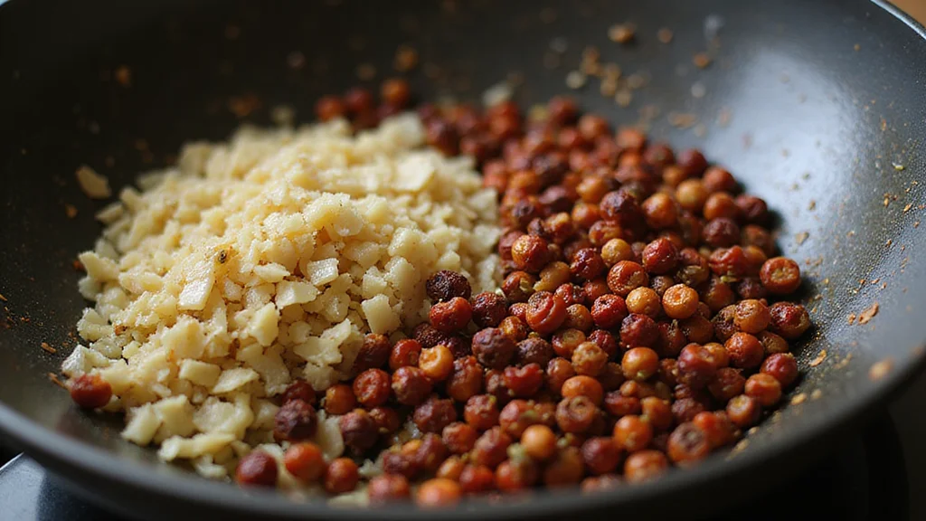 Chinese Food Recipes - Authentic Takeout Favorites You Can Make at Home - Step 7: Temper the Spices