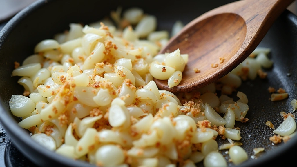 Easy Ground Pork Recipes - Perfect for Busy Weeknights - Step 3: Sauté Onions and Garlic