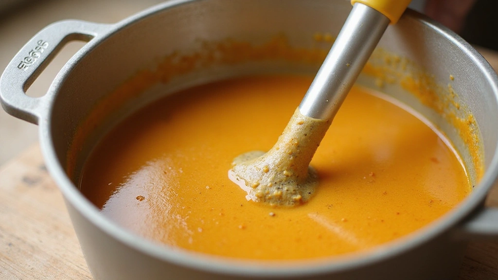 Easy Ham and Bean Soup Recipes - Perfect for Cold Days - Step 7: Blend for Creaminess