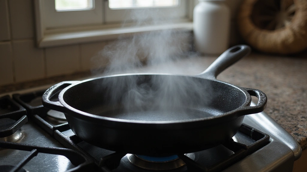 Simple Cast Iron Skillet Meals - Perfect Every Time - Step 2: Heat the Skillet