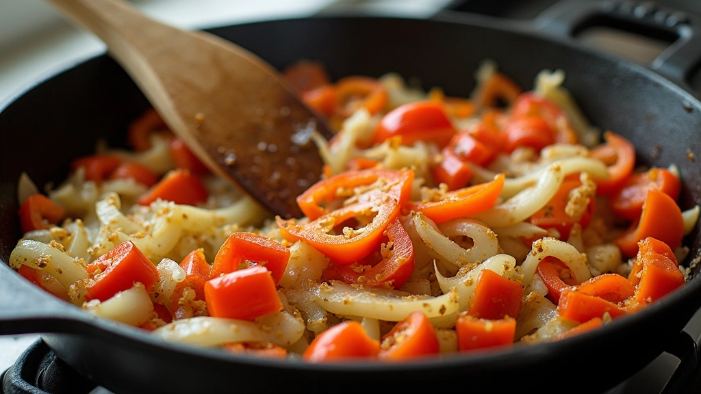 Simple Cast Iron Skillet Meals - Perfect Every Time - Step 5: Sauté the Vegetables