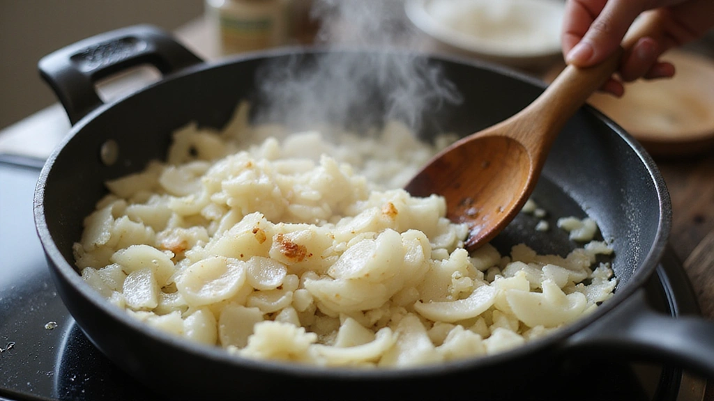 Simple Cream of Mushroom Soup Recipes - Quick & Delicious - Step 3: Sauté Onions and Garlic