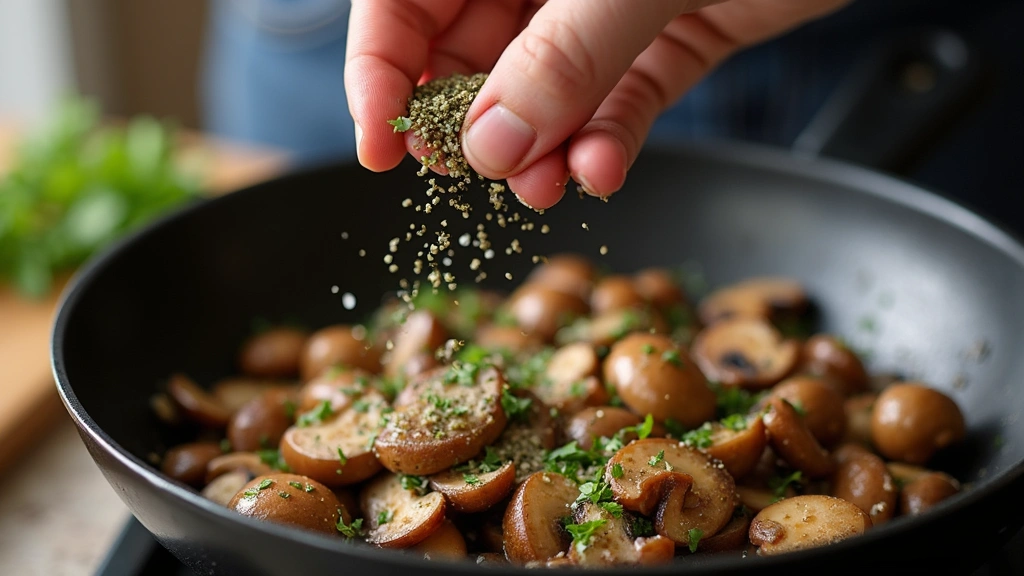 Simple Cream of Mushroom Soup Recipes - Quick & Delicious - Step 5: Season and Cook