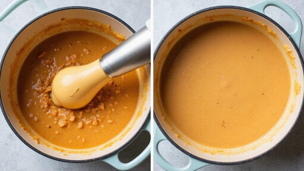 Simple Cream of Mushroom Soup Recipes - Quick & Delicious - Step 8: Blend the Soup