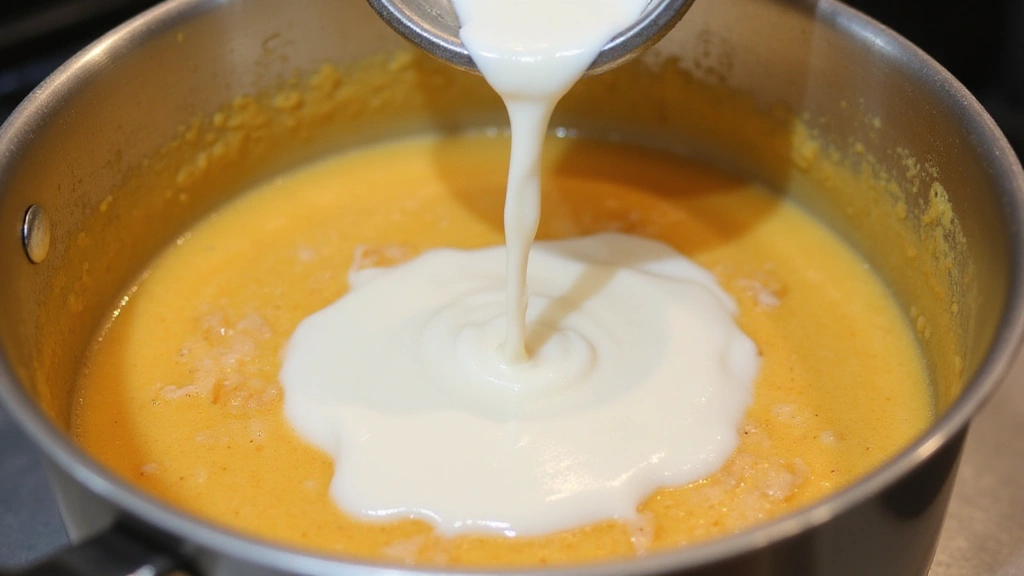 Simple Cream of Mushroom Soup Recipes - Quick & Delicious - Step 9: Add Cream