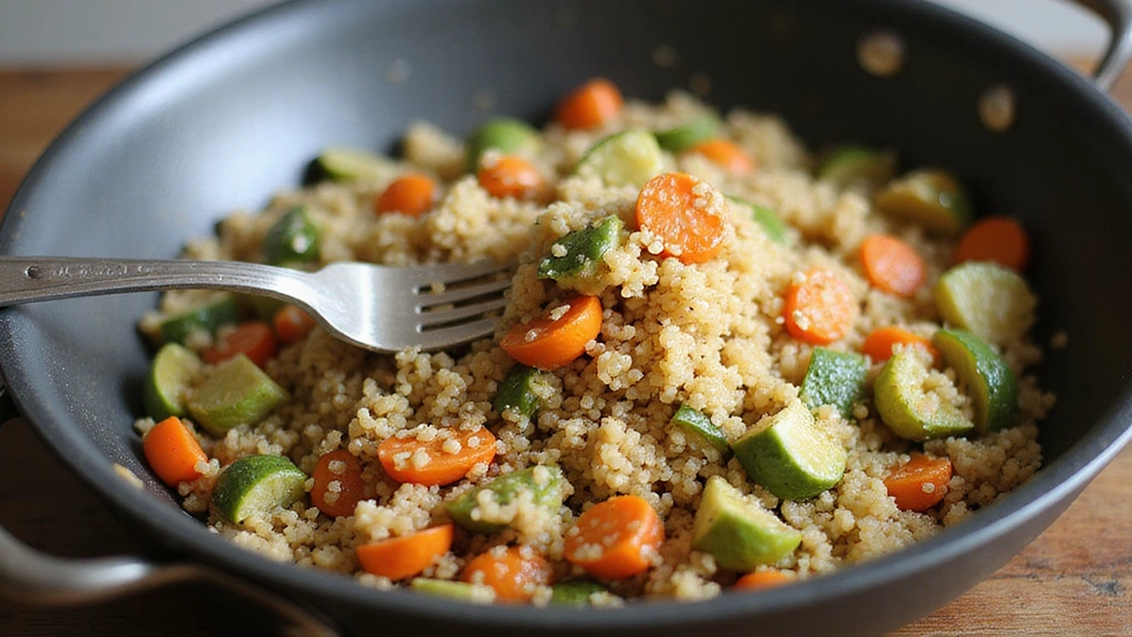 Simple Gluten Free Recipes - Everyone Can Enjoy - Step 6: Combine Quinoa and Vegetables