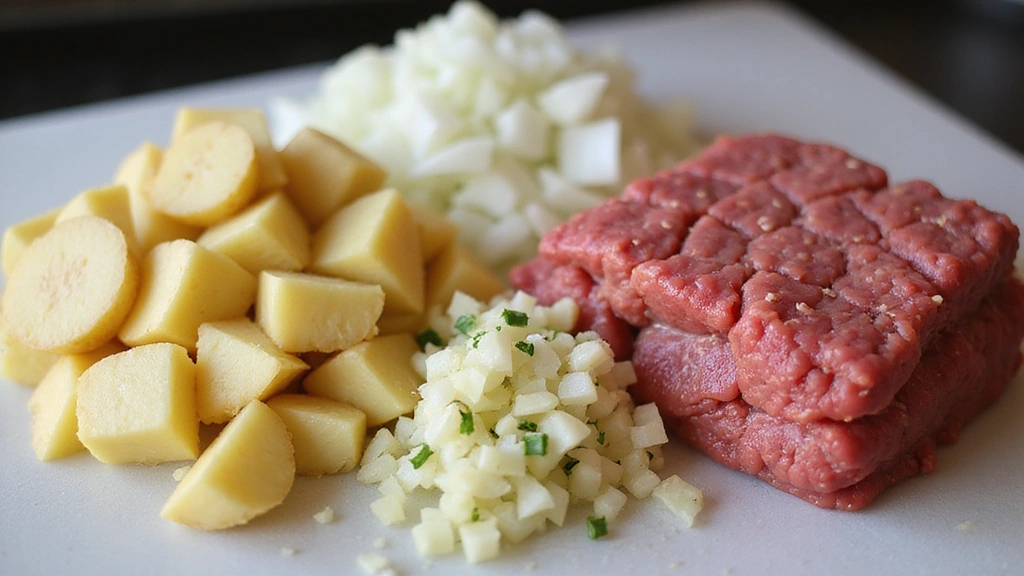 Simple Ground Beef Potato Ideas - Quick Family Meals - Step 1: Prepare Ingredients