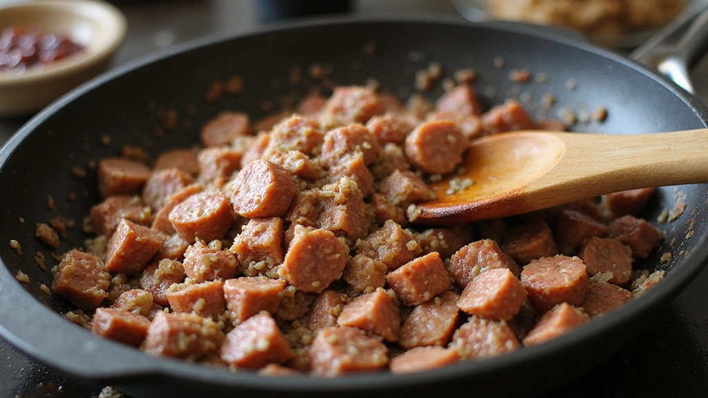 Simple Ground Sausage Meals - Perfect for Busy Nights - Step 3: Brown the Sausage