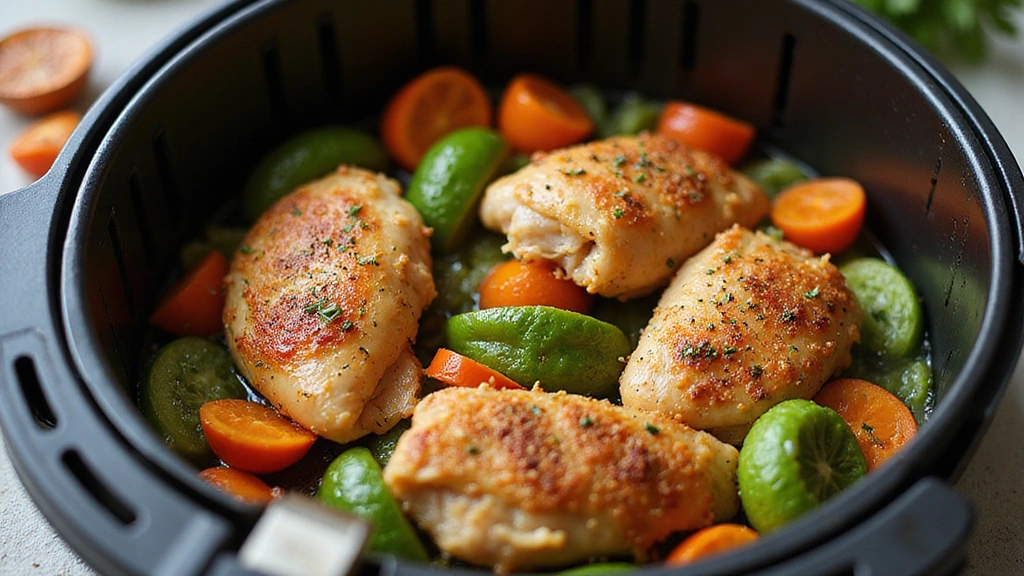 Simple Healthy Air Fryer Ideas - Quick Weeknight Dinners - Step 5: Arrange Ingredients in Basket