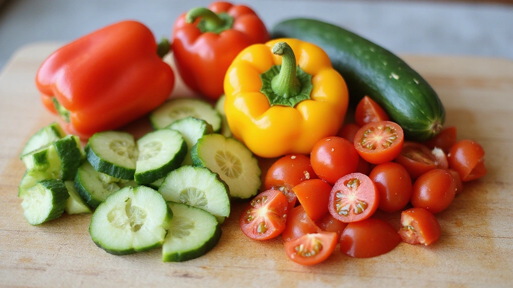 Simple Pasta Salad Recipes - Make-Ahead Easy Meals - Step 4: Chop Vegetables