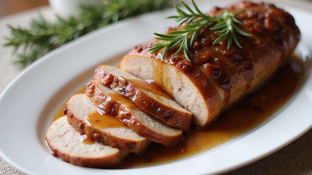 Simple Pork Loin Recipes - Perfect for Family Meals - Step 10: Serve with Remaining Glaze