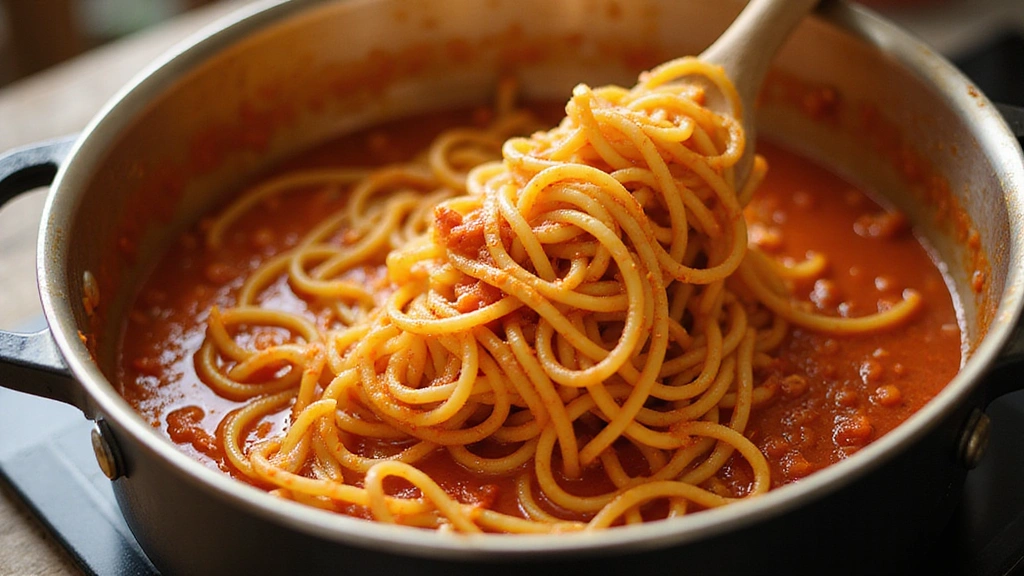 Simple Red Sauce Pasta Ideas - Classic & Satisfying - Step 6: Combine Pasta and Sauce