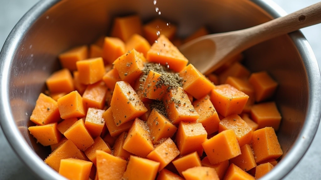 Simple Roasted Sweet Potato Recipes - Perfect Every Time - Step 4: Season the Sweet Potatoes