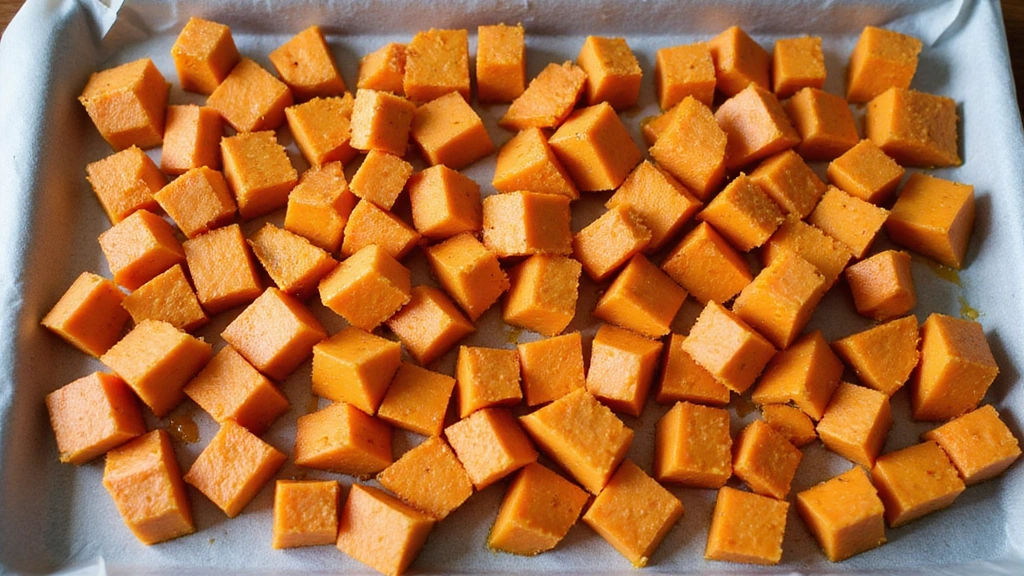 Simple Roasted Sweet Potato Recipes - Perfect Every Time - Step 5: Arrange on Baking Sheet