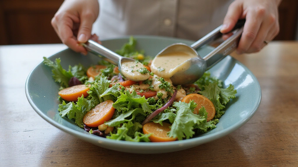 Simple Rotisserie Chicken Recipes - No-Cook Options - Step 5: Dress the Salad