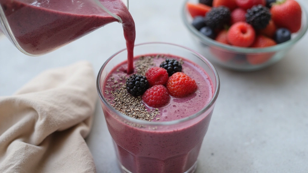 Simple Smoothie Recipes - Perfect for Busy Mornings - Step 9: Serve the Smoothie