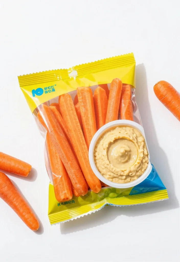 16 Gluten-Free Lunch Box Ideas That Are Simple and Tasty - 15. Carrot & Hummus Snack Packs 1