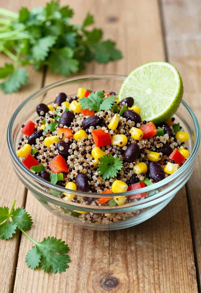 16 Gut-Healthy Lunch Ideas That Are Easy on Digestion - 1. Quinoa and Black Bean Salad 1