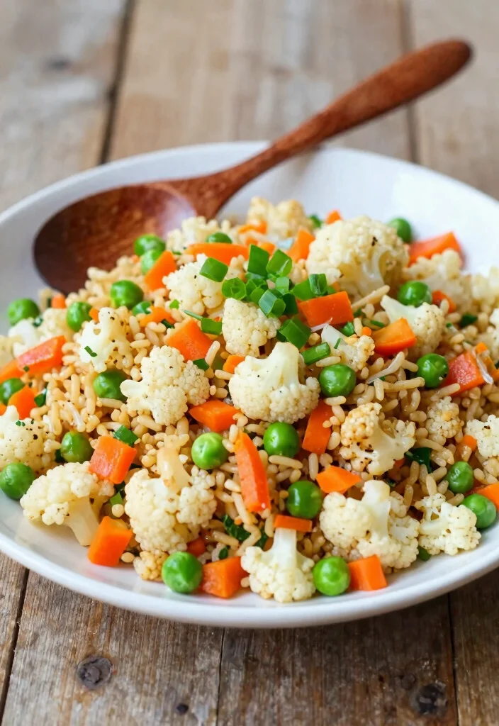 16 Keto Meal Prep Lunch Ideas for a Low-Carb Week - 6. Cauliflower Fried Rice 1