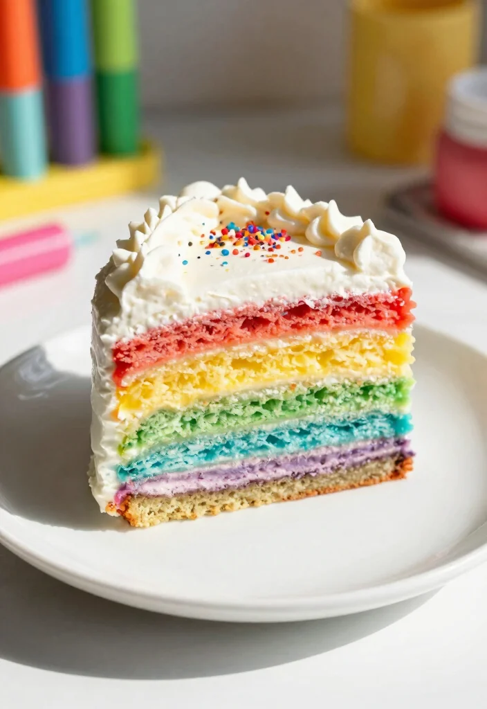 16 Lunch Box Cake Ideas That Are Cute, Easy, and Perfect for Gifting - 1. Rainbow Mini Layered Cake 1