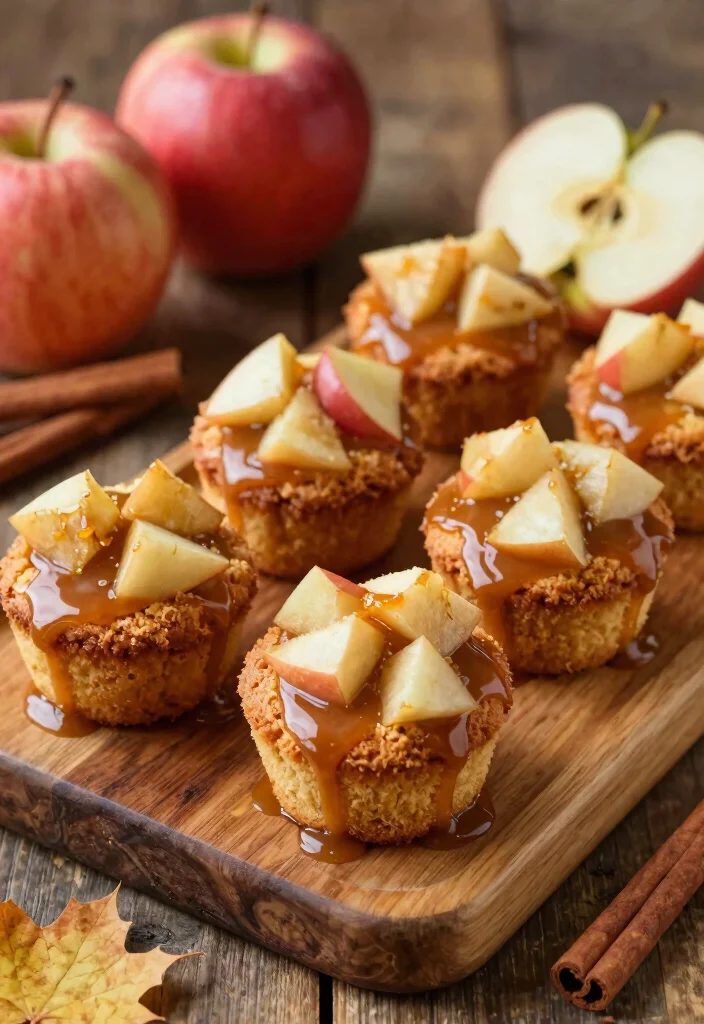 16 Lunch Box Cake Ideas That Are Cute, Easy, and Perfect for Gifting - 12. Caramel Apple Spice Cakes 1