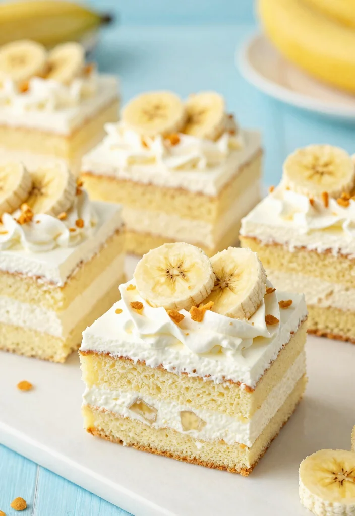 16 Lunch Box Cake Ideas That Are Cute, Easy, and Perfect for Gifting - 13. Yummy Banana Cream Cakes 1