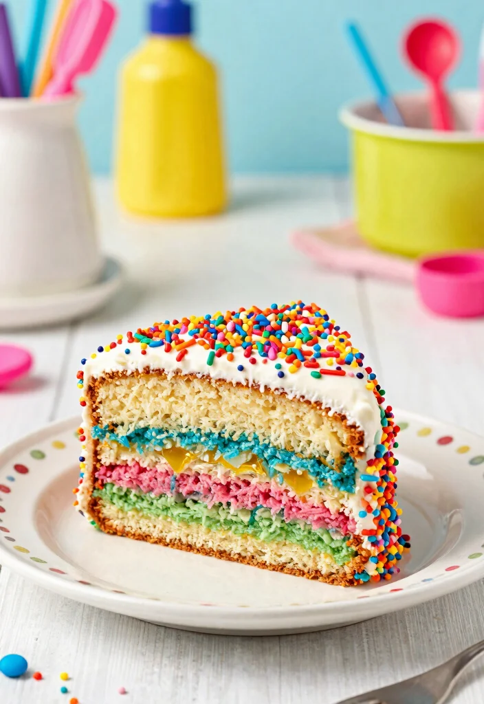 16 Lunch Box Cake Ideas That Are Cute, Easy, and Perfect for Gifting - 9. Funfetti Lunch Box Cake 1
