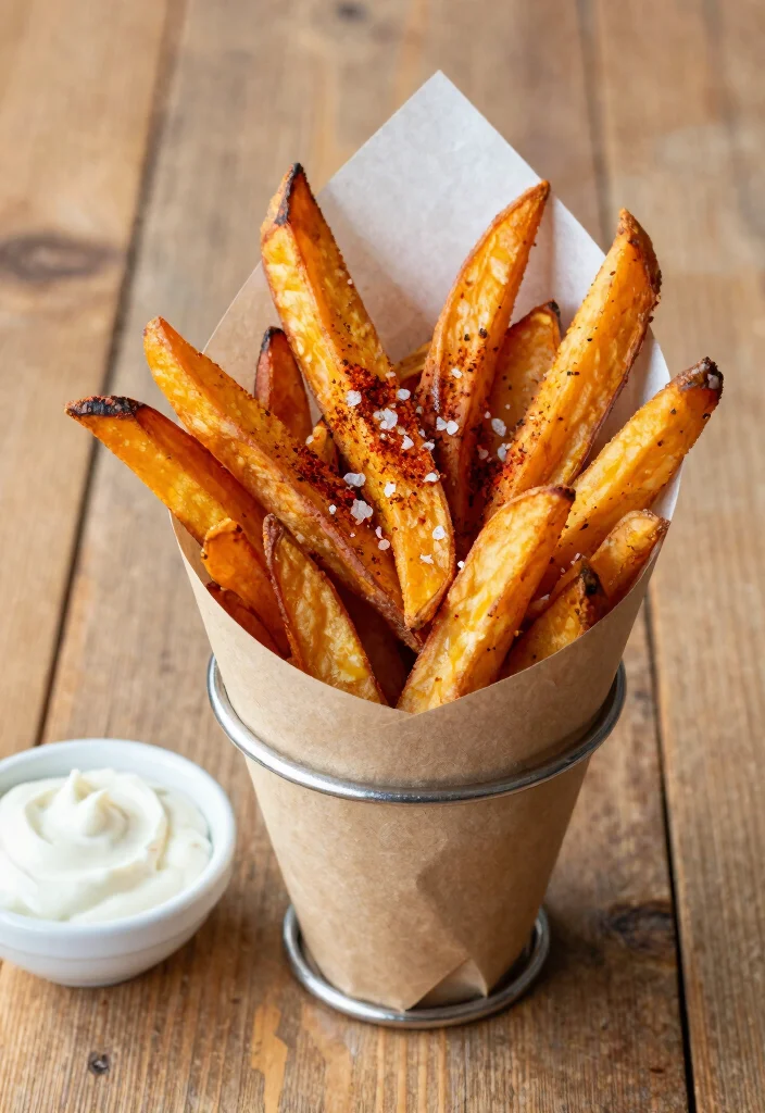 16 Lunch Ideas for Entertaining Friends That Feel Effortless - 14. Baked Sweet Potato Fries 1