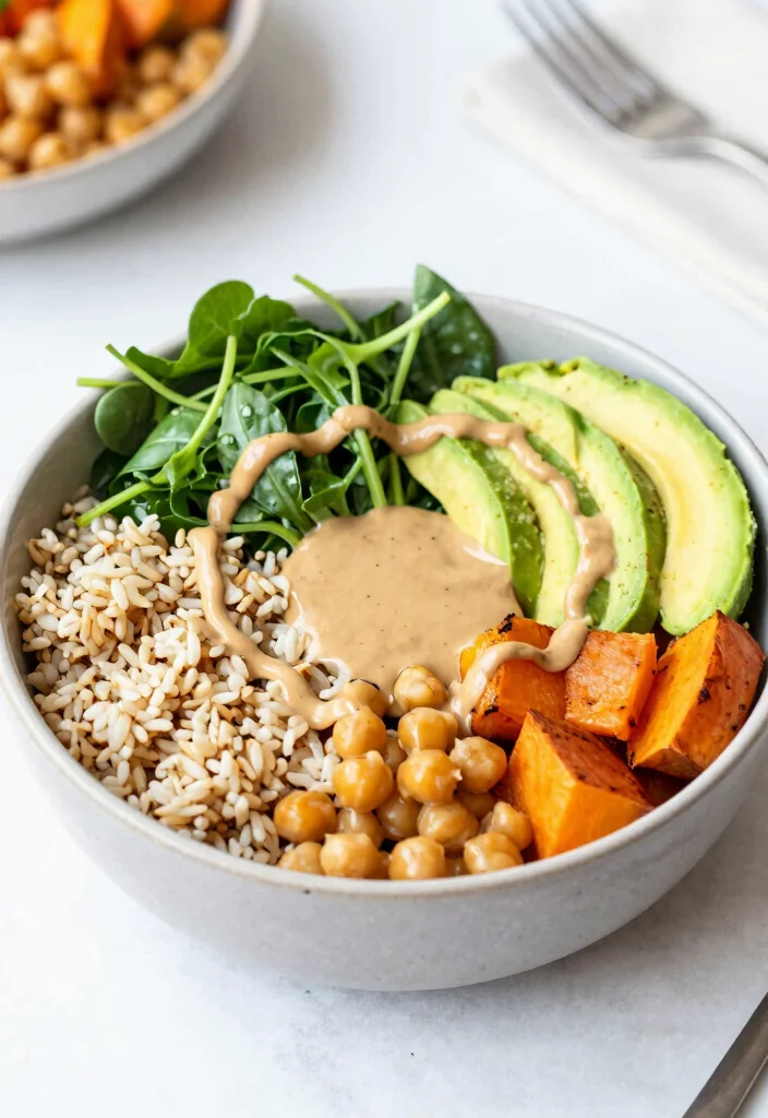16 Work-from-Home Lunch Ideas That Are Fast and Healthy - 16. Vegan Buddha Bowl 1