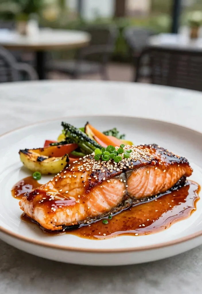 17 Blackstone Dinner Recipes Perfect for Outdoor Cooking - 11. Teriyaki Salmon 1