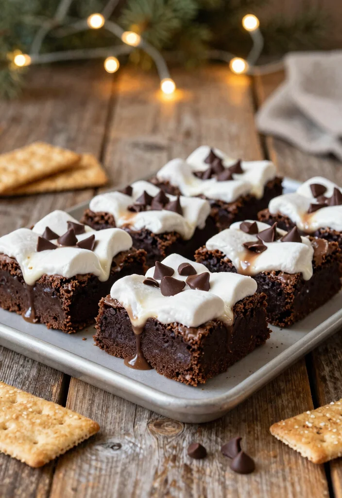 17 Blackstone Dinner Recipes Perfect for Outdoor Cooking - 17. S’mores Brownies 1