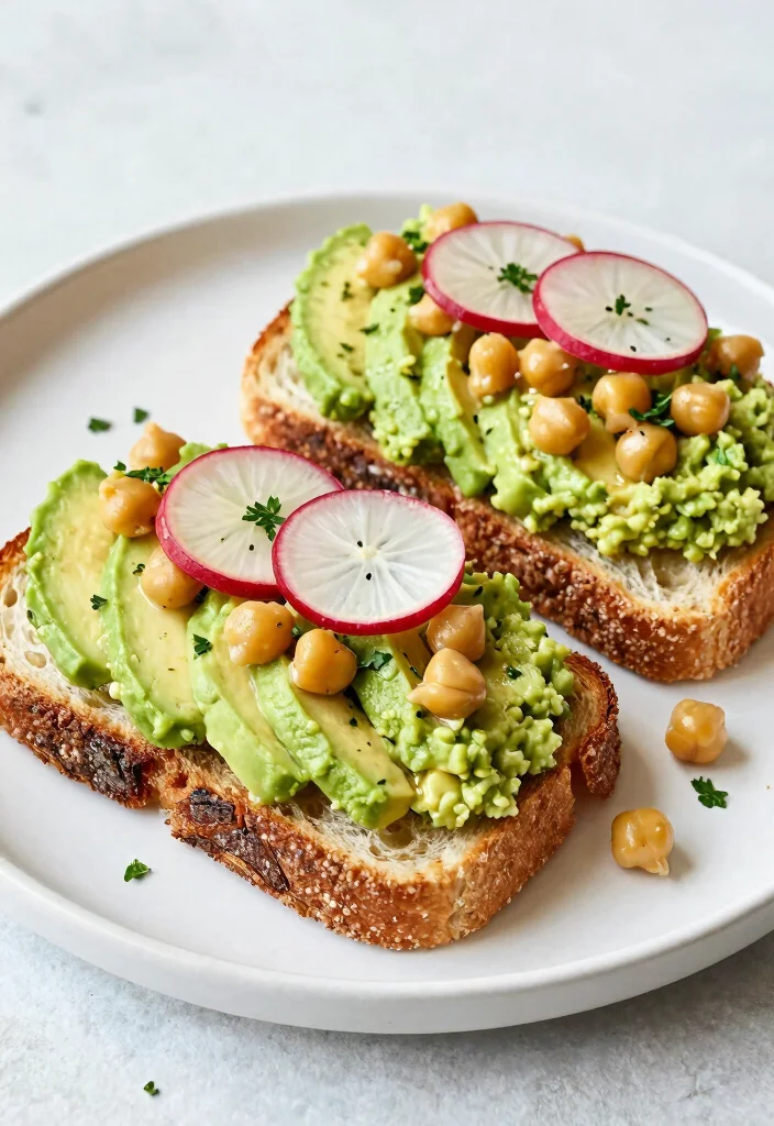 17 Dinner Recipes You Can Make in Just 10 Minutes - 16. Avocado Chickpea Toast 1