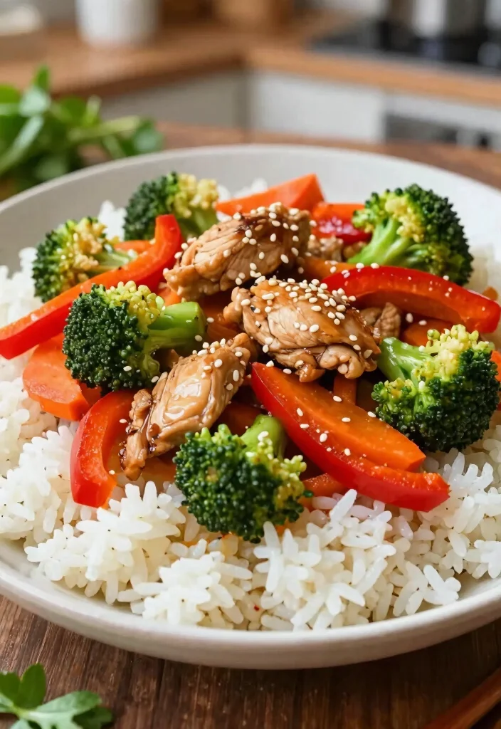 17 Gourmet Chicken Dinner Recipes That Feel Restaurant-Worthy - 15. Chicken and Vegetable Stir-Fry 1