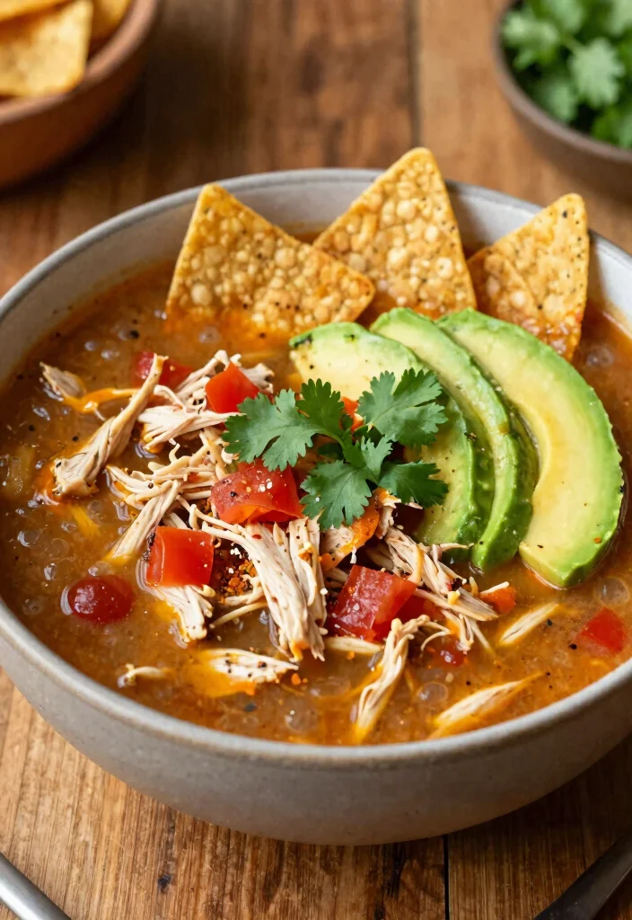17 Gourmet Chicken Dinner Recipes That Feel Restaurant-Worthy - 17. Chicken Tortilla Soup 1