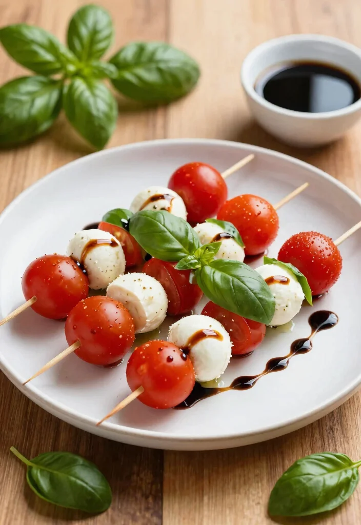 17 Grab-and-Go Lunch Ideas for Busy Mornings - 11. Caprese Skewers 1