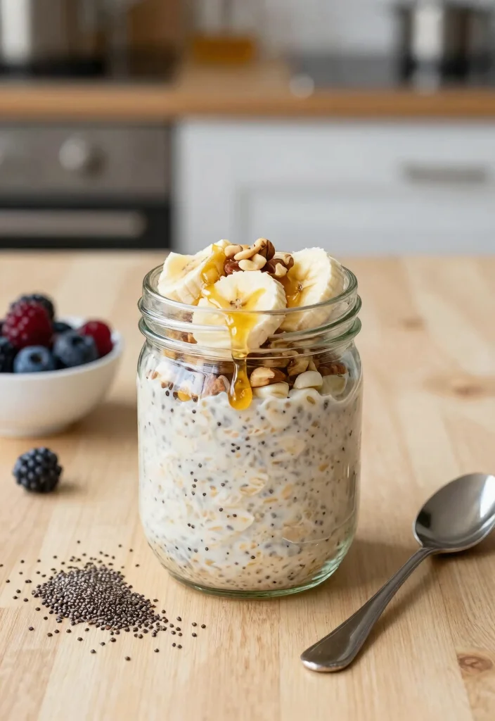 17 Grab-and-Go Lunch Ideas for Busy Mornings - 3. Overnight Oats 1