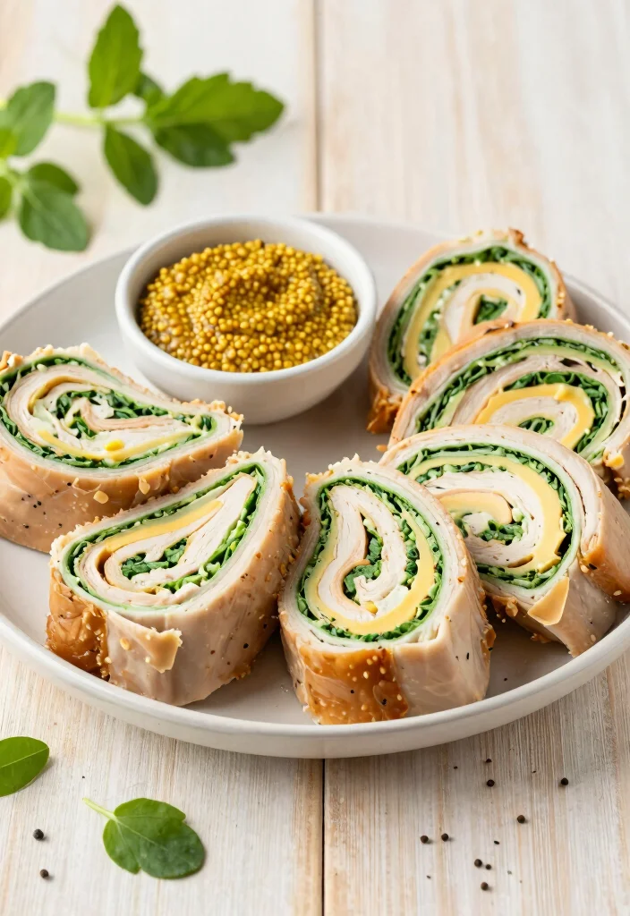 17 Healthy Low-Carb Lunch Ideas That Taste Amazing - 10. Turkey and Cheese Roll-Ups 1