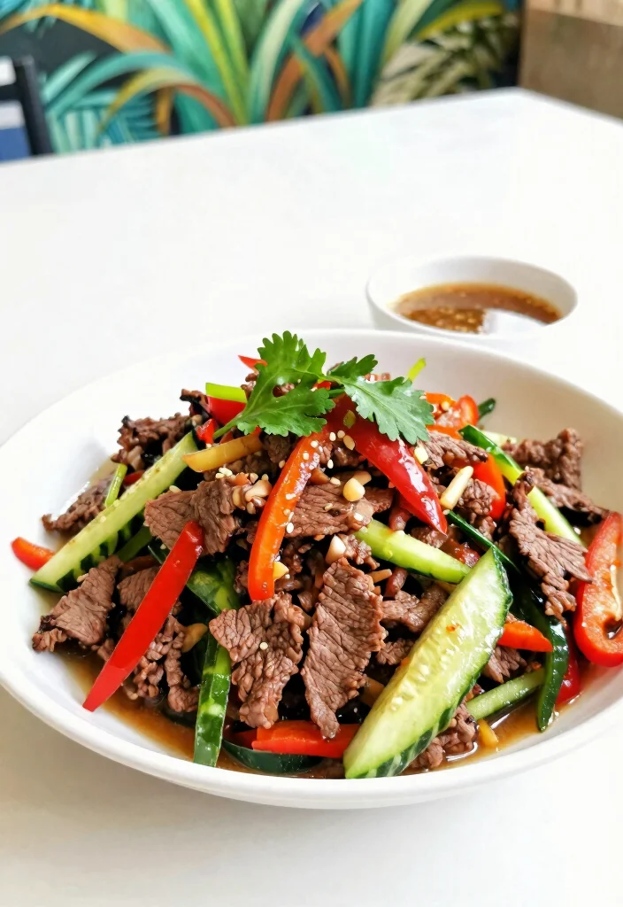 17 Healthy Low-Carb Lunch Ideas That Taste Amazing - 11. Thai Beef Salad 1