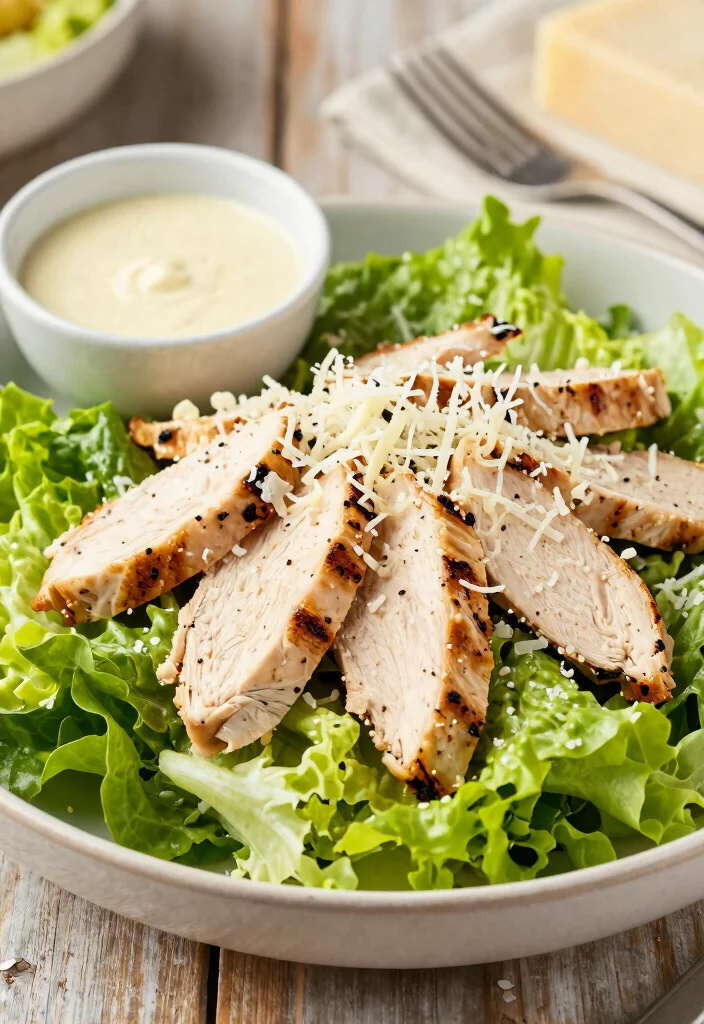 17 Healthy Low-Carb Lunch Ideas That Taste Amazing - 9. Chicken Caesar Salad 1
