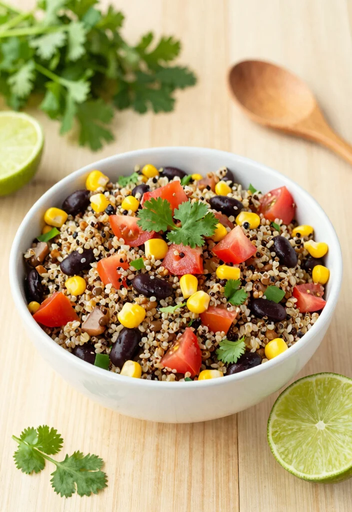 17 Kids School Lunch Ideas for Picky Eaters (Healthy & Fun) - 17. Flavorful Quinoa Salad 1