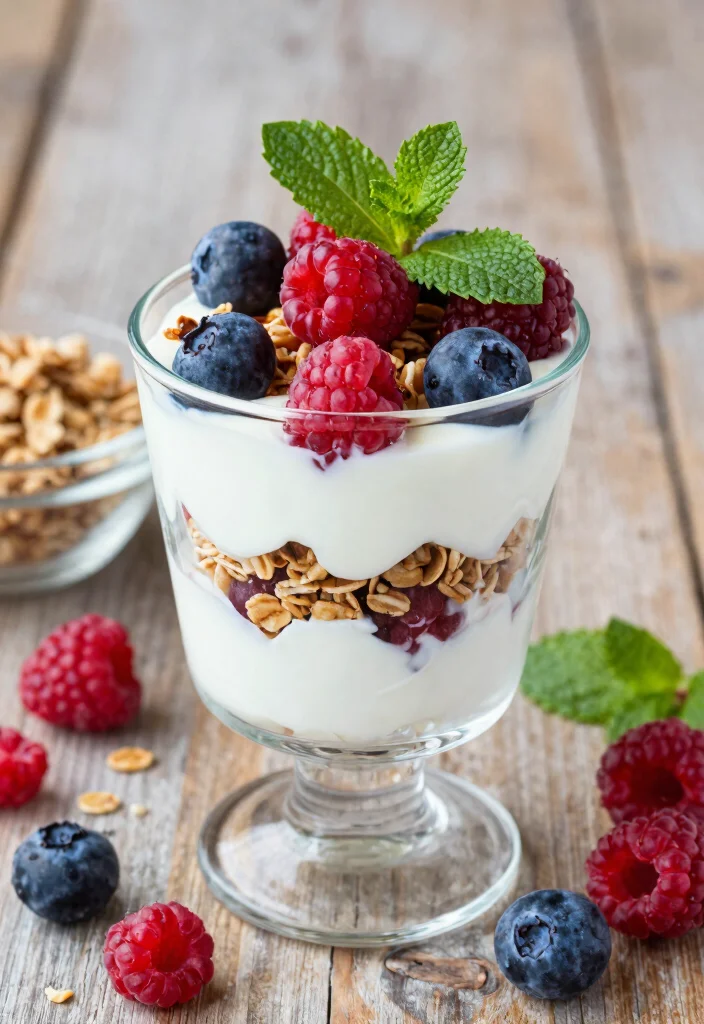 17 Kids School Lunch Ideas for Picky Eaters (Healthy & Fun) - 2. Fruity & Nutty Yogurt Parfaits 1