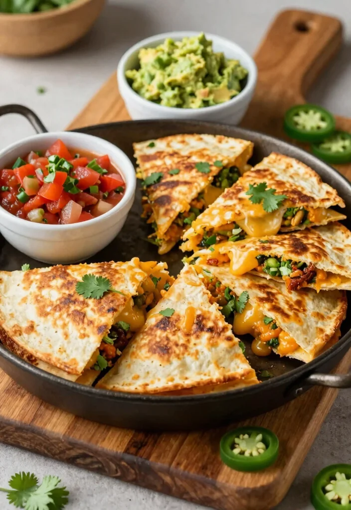 17 Kids School Lunch Ideas for Picky Eaters (Healthy & Fun) - 4. Cheesy Veggie Quesadillas 1
