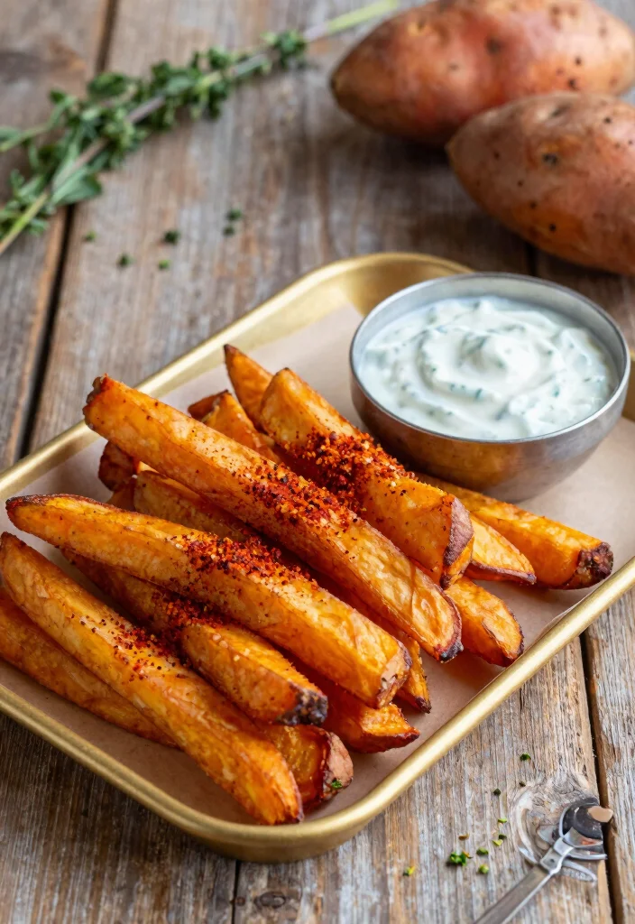 17 Kids School Lunch Ideas for Picky Eaters (Healthy & Fun) - 7. Baked Sweet Potato Fries 1