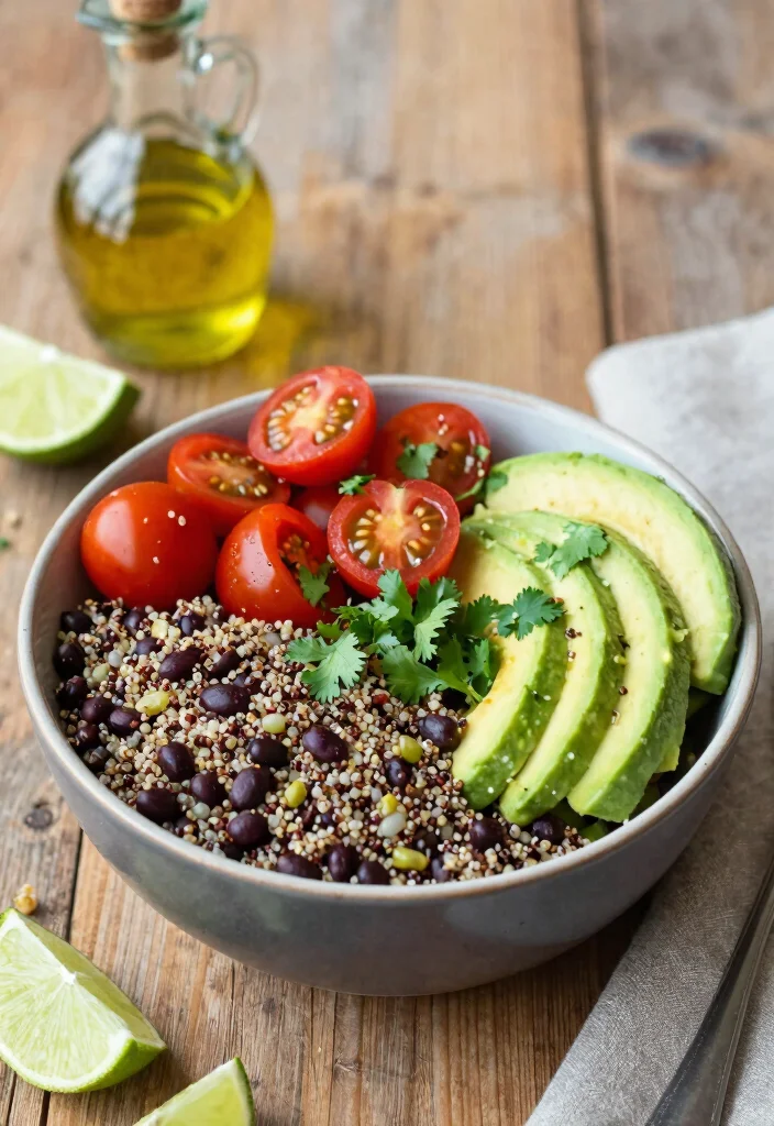 17 Lunch Bowls Healthy Meal Prep Fans Swear By - 1. Quinoa & Black Bean Bowl 1