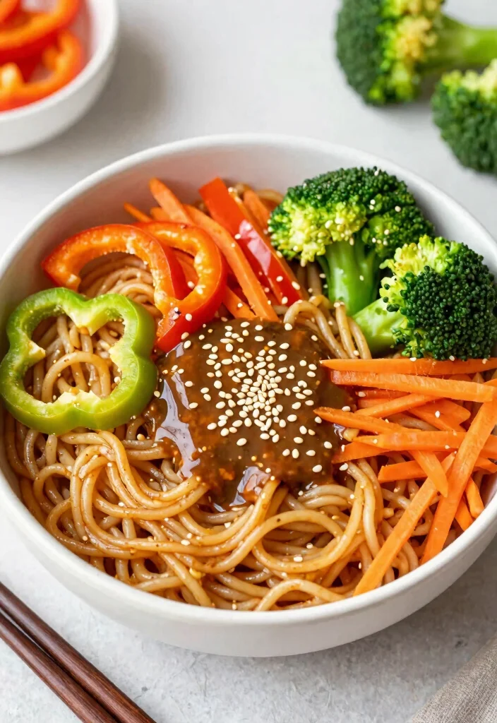 17 Lunch Bowls Healthy Meal Prep Fans Swear By - 12. Asian Sesame Noodle Bowl 1