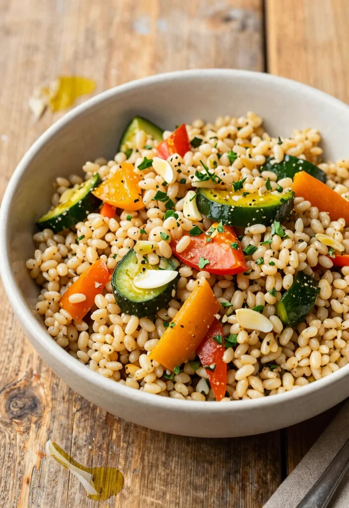 17 Lunch Bowls Healthy Meal Prep Fans Swear By - 13. Garlic & Herb Farro Bowl 1