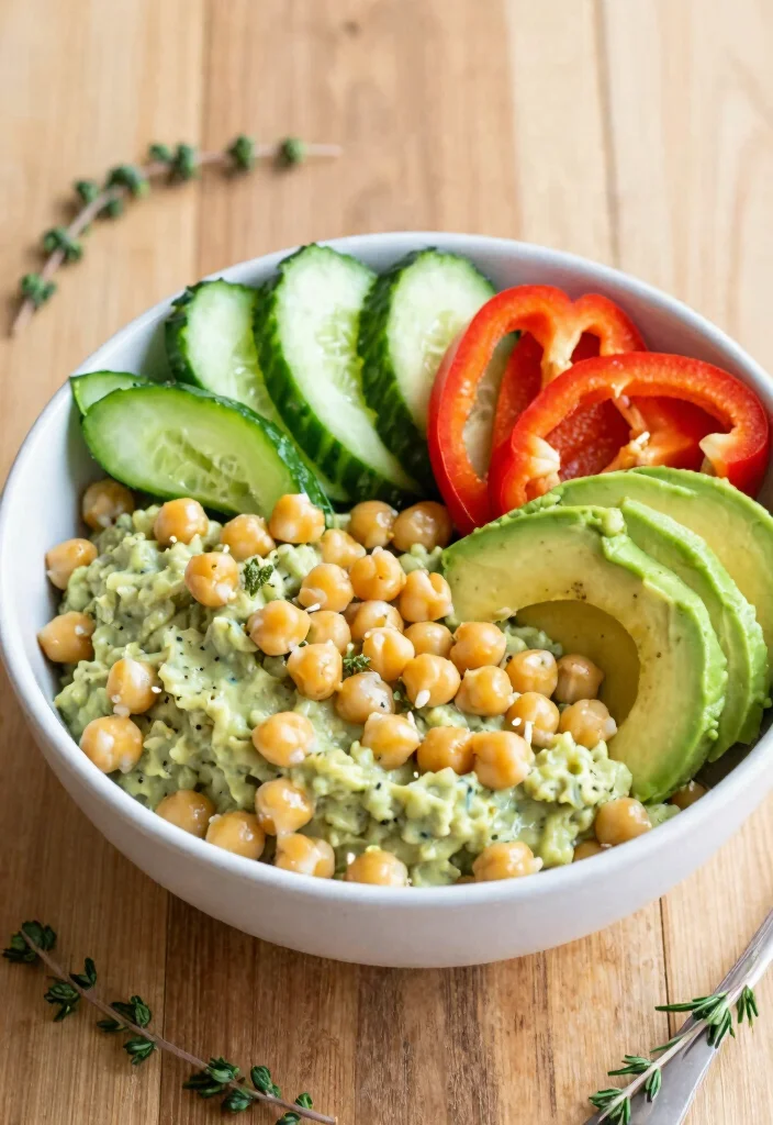 17 Lunch Bowls Healthy Meal Prep Fans Swear By - 14. Chickpea & Avocado Smash Bowl 1