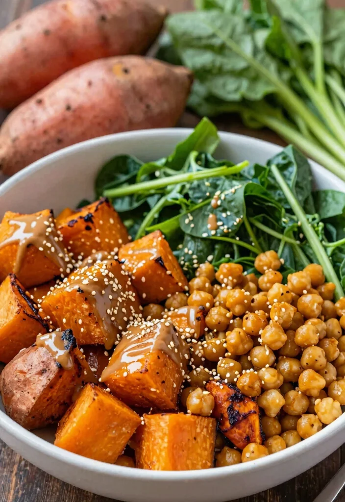 17 Lunch Bowls Healthy Meal Prep Fans Swear By - 2. Sweet Potato & Chickpea Power Bowl 1