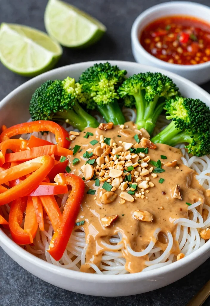 17 Lunch Bowls Healthy Meal Prep Fans Swear By - 5. Spicy Thai Peanut Noodle Bowl 1