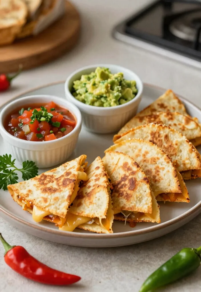 17 Lunch Ideas for Picky Eaters That Actually Work - 3. Mini Quesadillas 1